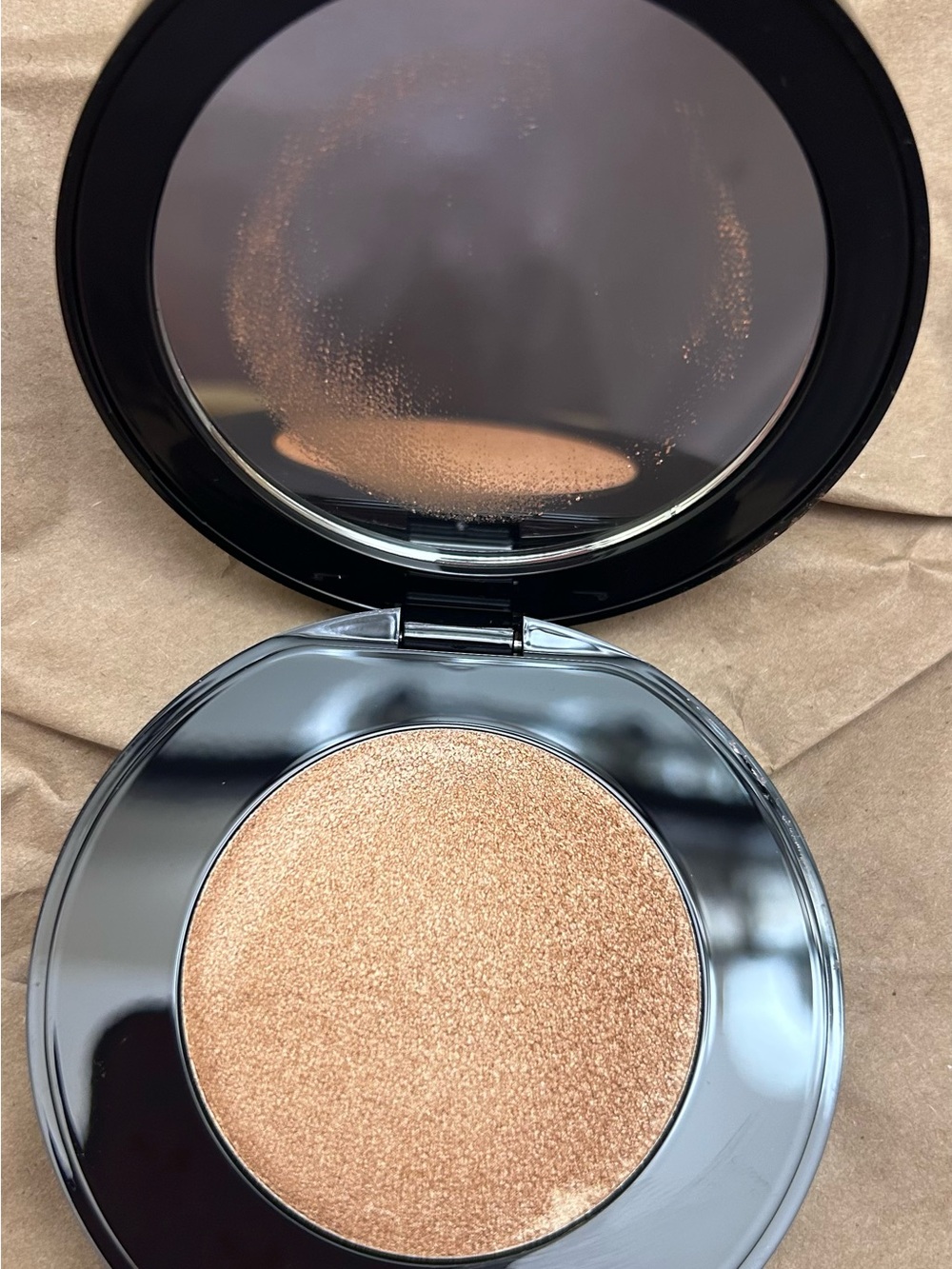 Saie Luminous Pressed Highlighter in Warm Bronze - NEW